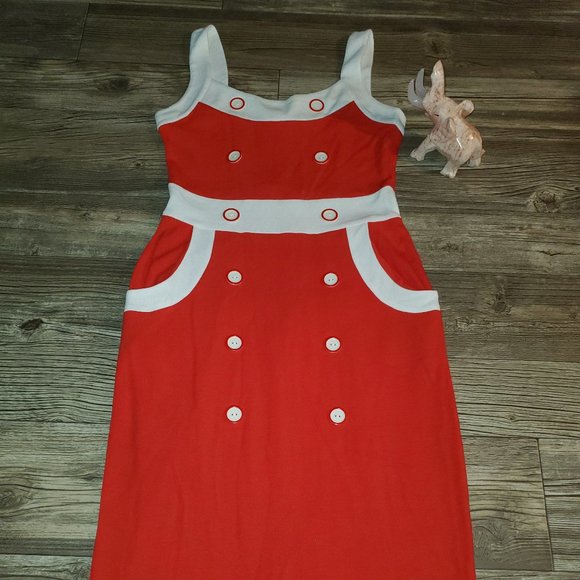 VENUS Dresses & Skirts - Red Venus Dress with Pockets 🍬 🍫🍬 🍫